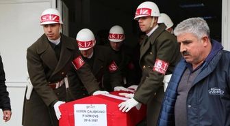 Fırat Kalkanı'nın 55'inci Şehidi Ordu'ya Uğurlandı
