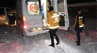 Ağrı'da Hasta Kurtarma Operasyonu