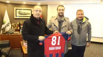 Düzcespor'dan Hakan Zengin'e Teşekkür Ziyareti