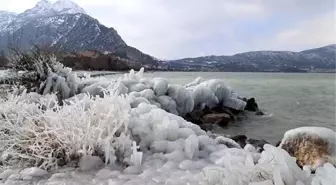 Eğirdir 'Buz' Tuttu