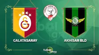 Galatasaray, Akhisar Belediyespor ile Karşılaşıyor - Muhtemel 11'ler