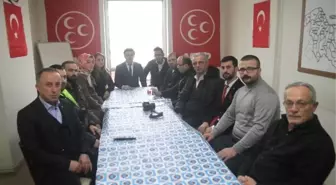 MHP Rize Merkez İlçe Başkanı Kaya Basın Mensuplarıyla Bir Araya Geldi