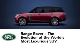 Range Rover'ın 47 Yılda Böyle Değişti!