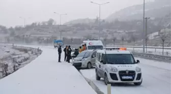 Tokat'ta Kar Yağışı ve Buzlanma Kazalara Yol Açtı