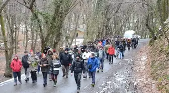 Belgrad Ormanı'nda 'Dekovil Hattı' Protestosu