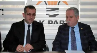 Ak Partili Berber'den, İlçe Başkanı Dinç'e Ziyaret