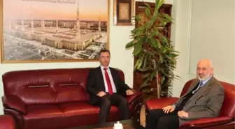 Adalet Komisyon Başkanı Akıncı'dan Müftü Arvas'a Ziyaret