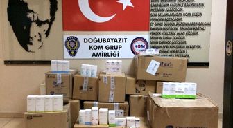 Ağrı'da Kaçak İlaç Operasyonu