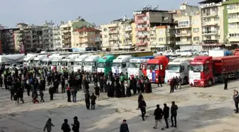 Erzurum'dan Halep'e 40 Tır Yardım