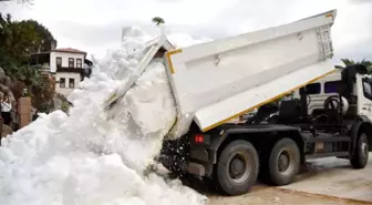 Kış Kenti'Nden 280 Bin Ton Kar Taşındı