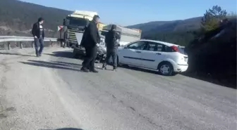 Tavşanlı-Emet Karayolu'nda Trafik Kazası: 2 Yaralı