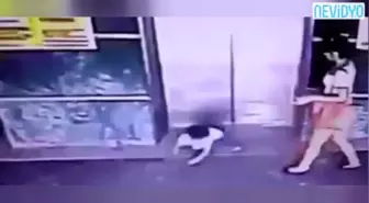 Attığı Tekmeyle Kızının Hayatını Kurtardı