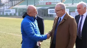 Başkan Ergün Futbolculara Umut Aşıladı