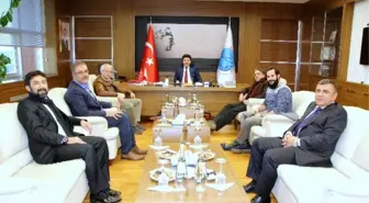 Maarif Vakfı Başkanı Prof. Dr. Cem Zorlu'dan Rektör Karacoşkun'a Ziyaret