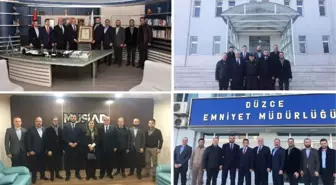 Müsiad Yeni Yönetimi Kurumları Geziyor