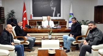 Oral'dan, Başkan Kayda'ya Ziyaret