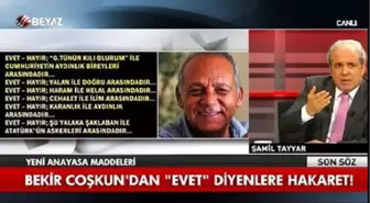 Şamil Tayyar'dan Bekir Coşkun'a Sert Tepki