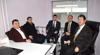 Başkan Bakıcı'dan Yeni Bozüyük Gazetesi'ne Ziyaret