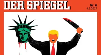 Alman Dergisi Spiegel'in Trump'la İlgili Kapağı Ortalığı Karıştırdı