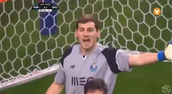 Casillas'ın Sporting Maçında Son Dakika Kurtarışı Geceye Damgasını Vurdu