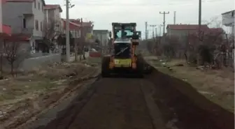 Marmaraereğlisi'nde Yol Yapım Çalışmaları