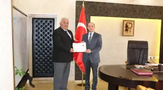 Akıncılar Belediye Personeline Başarı Belgesi