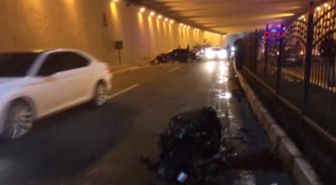 Elazığ - Otomobilin Fırlayan Motoru, Başka Bir Aracın Üzerine Düştü: 1 Yaralı