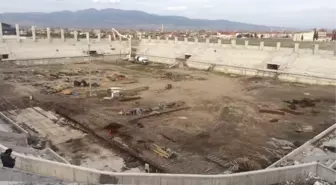 Turgutlu Stadının Kaba İnşaatı Bitti