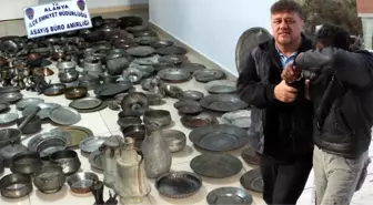 Antikacıyı Soyan Hırsızlar, Çaldıklarını Hurdacıya Sattı