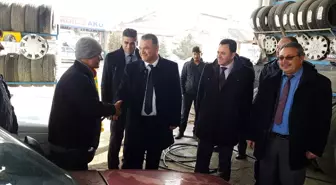 Belediye Başkanı Karahan, Esnafla Bir Araya Geldi