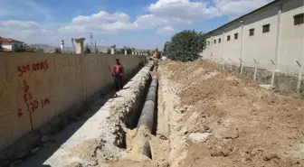 Çay ve Bolvadin'e İçmesuyu Temin Edecek İsale Hattının İnşaatını Sürüyor
