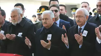 El Bab Şehidini Binali Yıldırım ve Kemal Kılıçdaroğlu Yan Yana Uğurladı