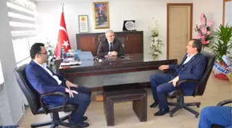 AK Parti'li Aydemir'den Kaymakam Güven'e Ziyaret