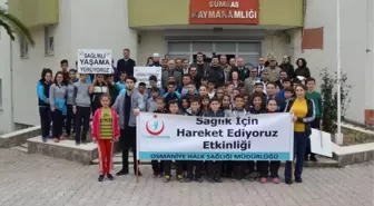 Sumbas'ta Sağlıklı Yaşam Yürüyüşü Düzenlendi