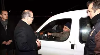 Vali Ustaoğlu Asayiş Uygulamasına Katıldı