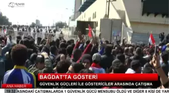 Bağdat'ta Kanlı Protesto Gösterisi