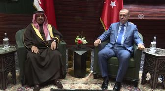 Cumhurbaşkanı Erdoğan, Bahreyn Kralı Hamad Bin Isa Al Halife Ile Başbaşa Görüştü - Manama