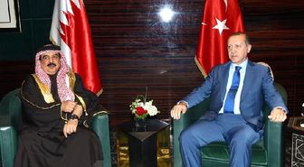 Cumhurbaşkanı Erdoğan, Bahreyn Kralı'yla Görüştü