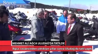 Mehmet Ali Ağca Uludağ'da Tatilde