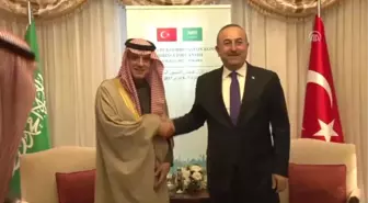 Bakan Çavuşoğlu, Suudi Mevkidaşı ile Görüştü