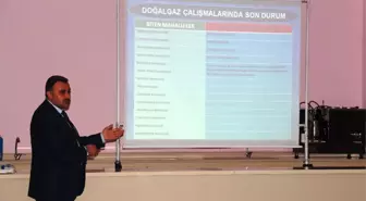 Başkan Cabbar Belediye Çalışmalarıyla İlgili Bilgilendirme Sunumu Yaptı