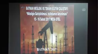 Batman'da Mesleki ve Teknik Eğitim Çalıştayı