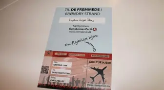 Danimarkalı Irkçı Partiden Göçmenlere Broşür Tacizi