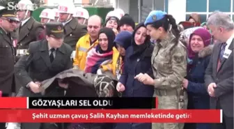 Şehit Jandarma Uzman Çavuş Salih Kayan'ın Cenazesi Samsun'da