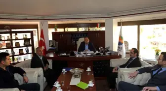 Başkan Sarıoğlu, Akdeniz Elektrik Bölge Müdürünü Ağırladı