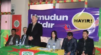 Hdp ve Dbp Hakkari'de Halk Toplantısı Düzenledi