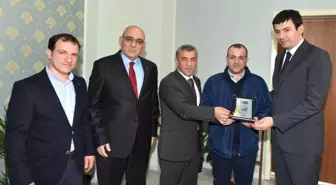 Trabzon'da Ayın Şoförleri Plaketlerini Aldı