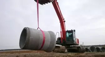 Yağmursuyu Kollektör Hattı Yapımı Başladı