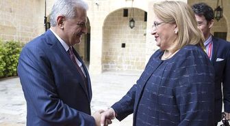 Aktüel Görüntü) Bakanlar Castille Sarayı'nı Böyle İnceledi