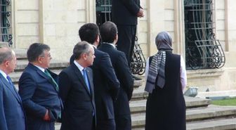 Aktuel Görüntülerle) Bakanlar Castille Sarayı'nı Böyle İnceledi